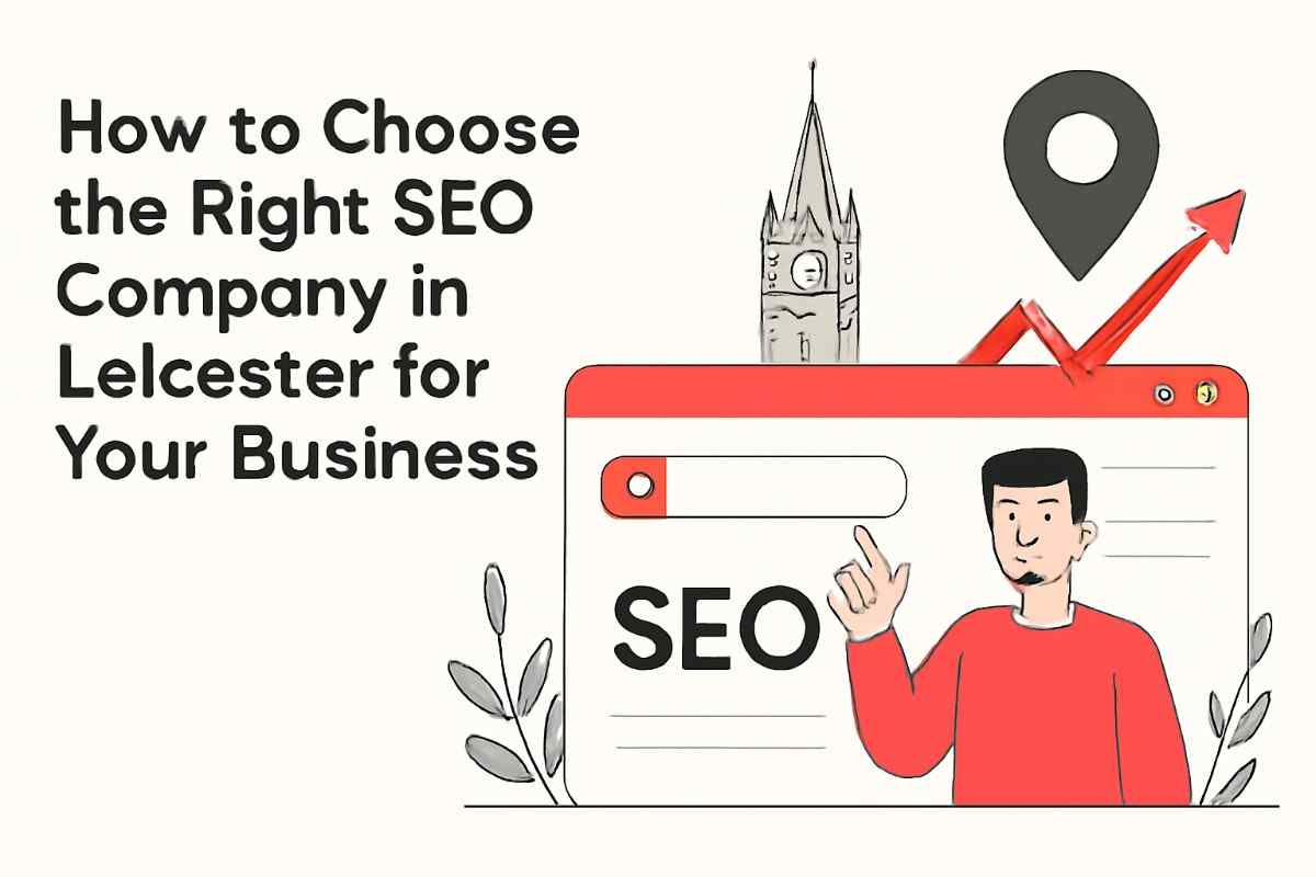 How to Choose the Right SEO Company in Leicester for Your Business with SEO tips and Leicester Clock Tower