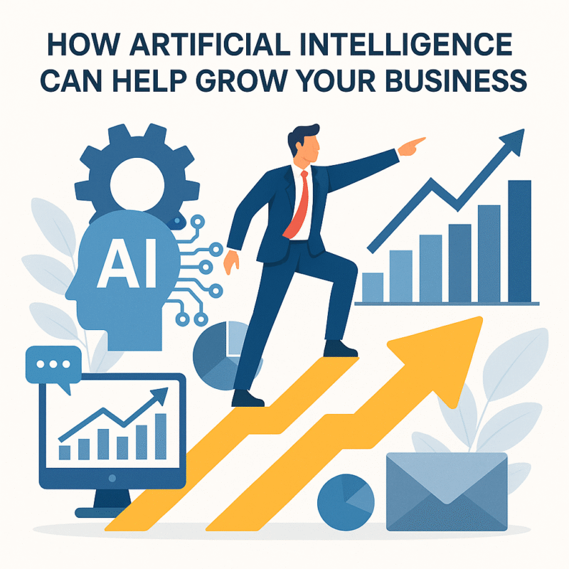 How AI Can Help Grow Your Business | Boost Productivity & Profits